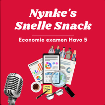 Nynke's Snelle Snack, een podcast voor het economie examen van havo 5